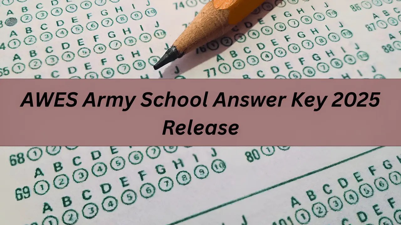 AWES Army School Answer Key 2025 Release Download Response Sheet PDF